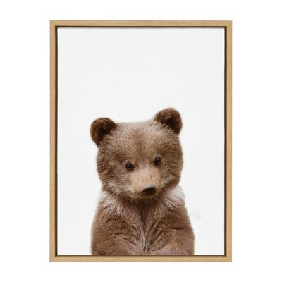 'Animal Studio Bear' - Wrapped Canvas Print - Image 0