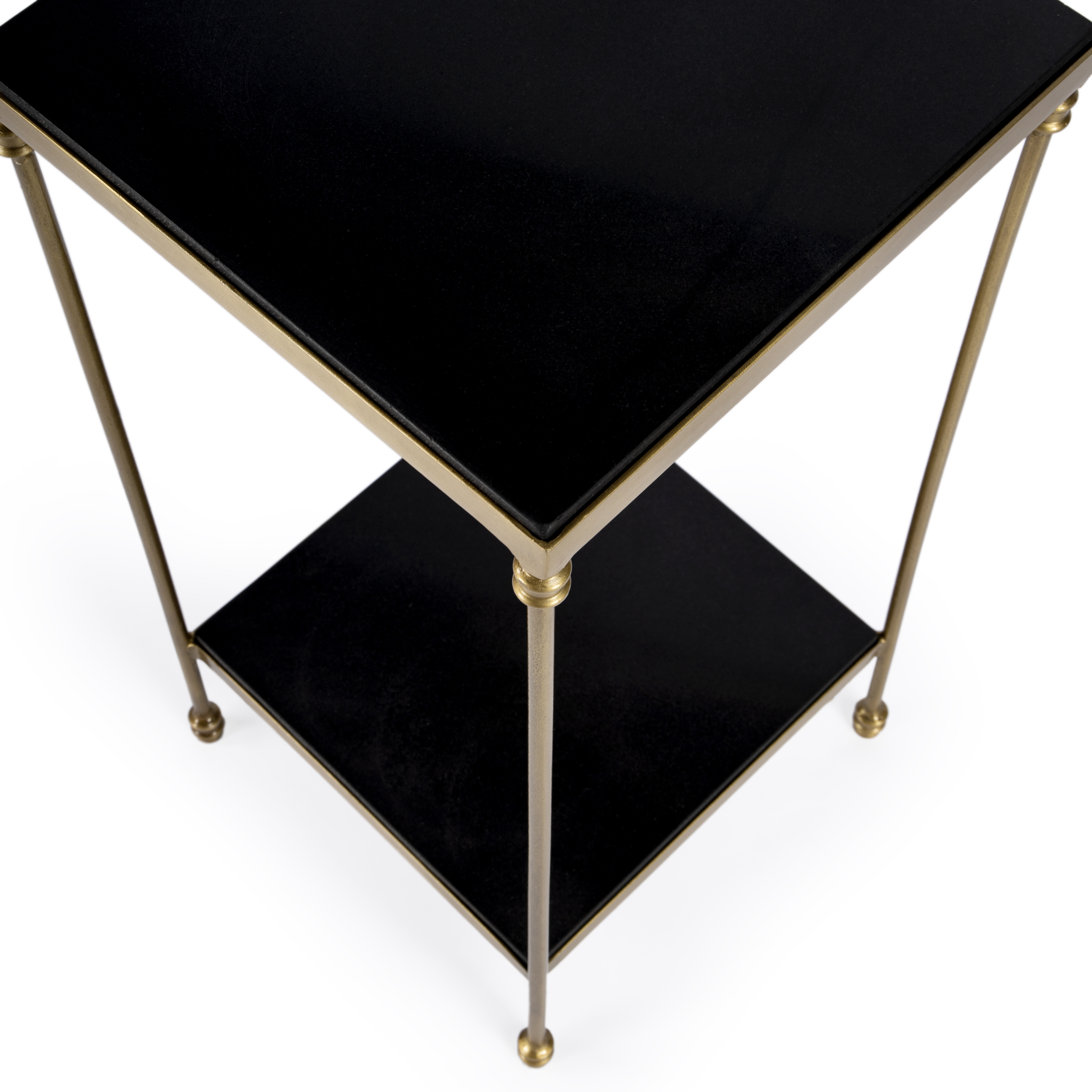 Imogen Black Marble Side Table - Image 1