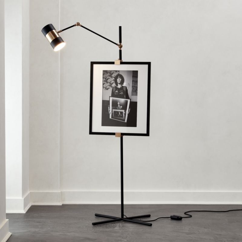 Art Easel Floor Lamp Black - Image 2