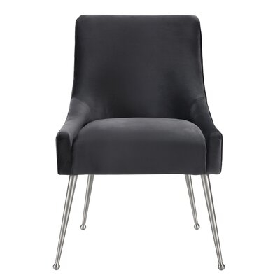 Patrick Velvet Upholstered Side Chair - Image 0