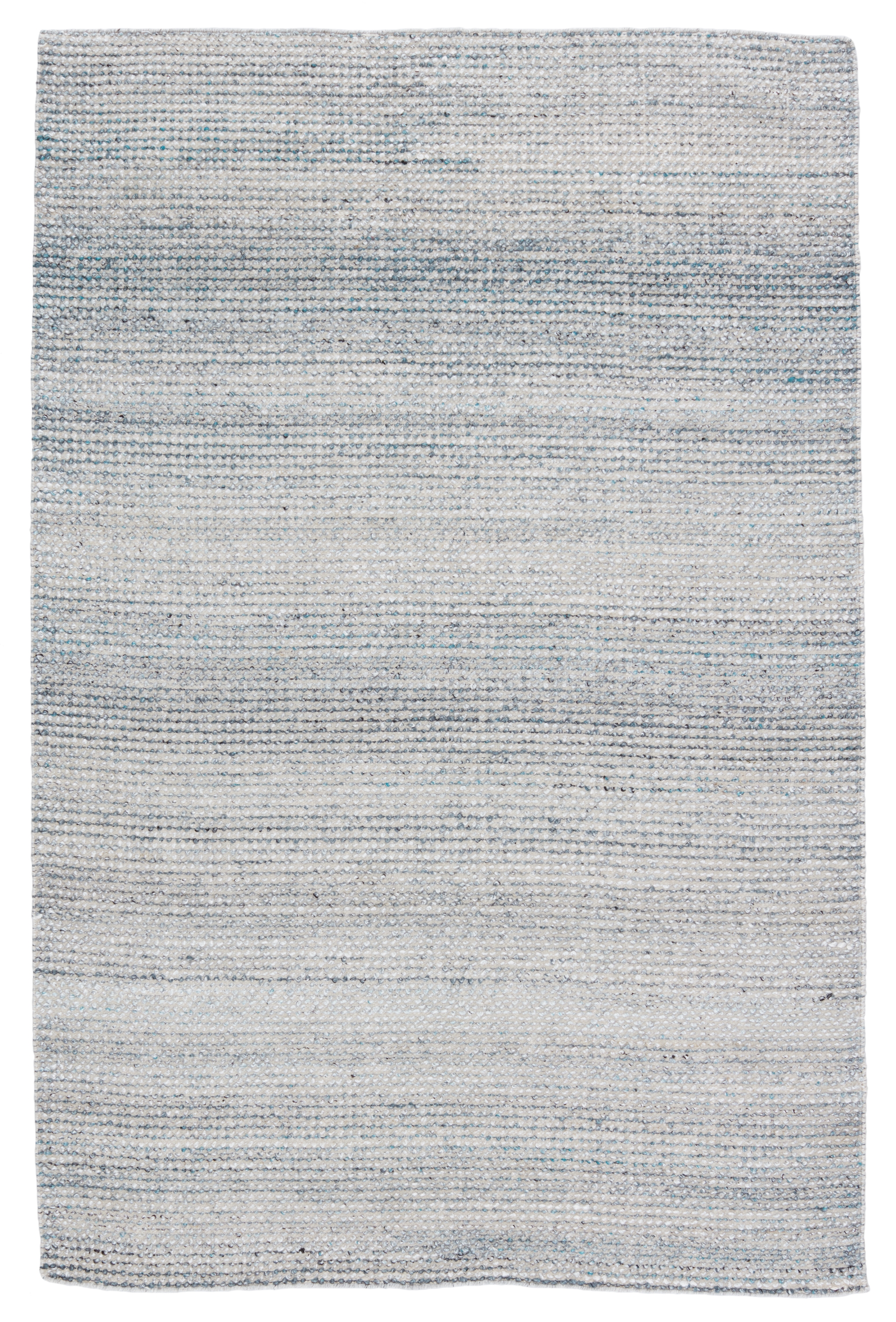 Crispin Indoor/ Outdoor Solid Blue/ White Area Rug (7'10"X10'10") - Image 0