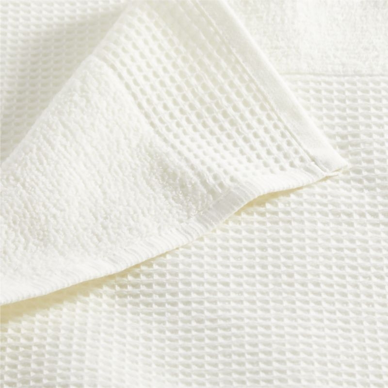 Ivory Organic Waffle Washcloth - Image 5