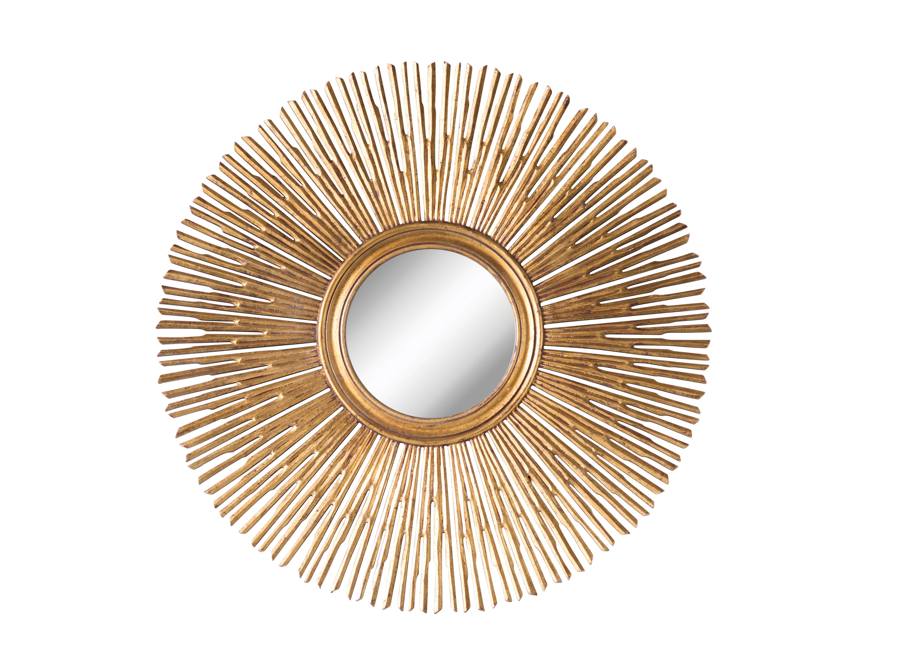 Gold Sunburst Wall Mirror - Image 0