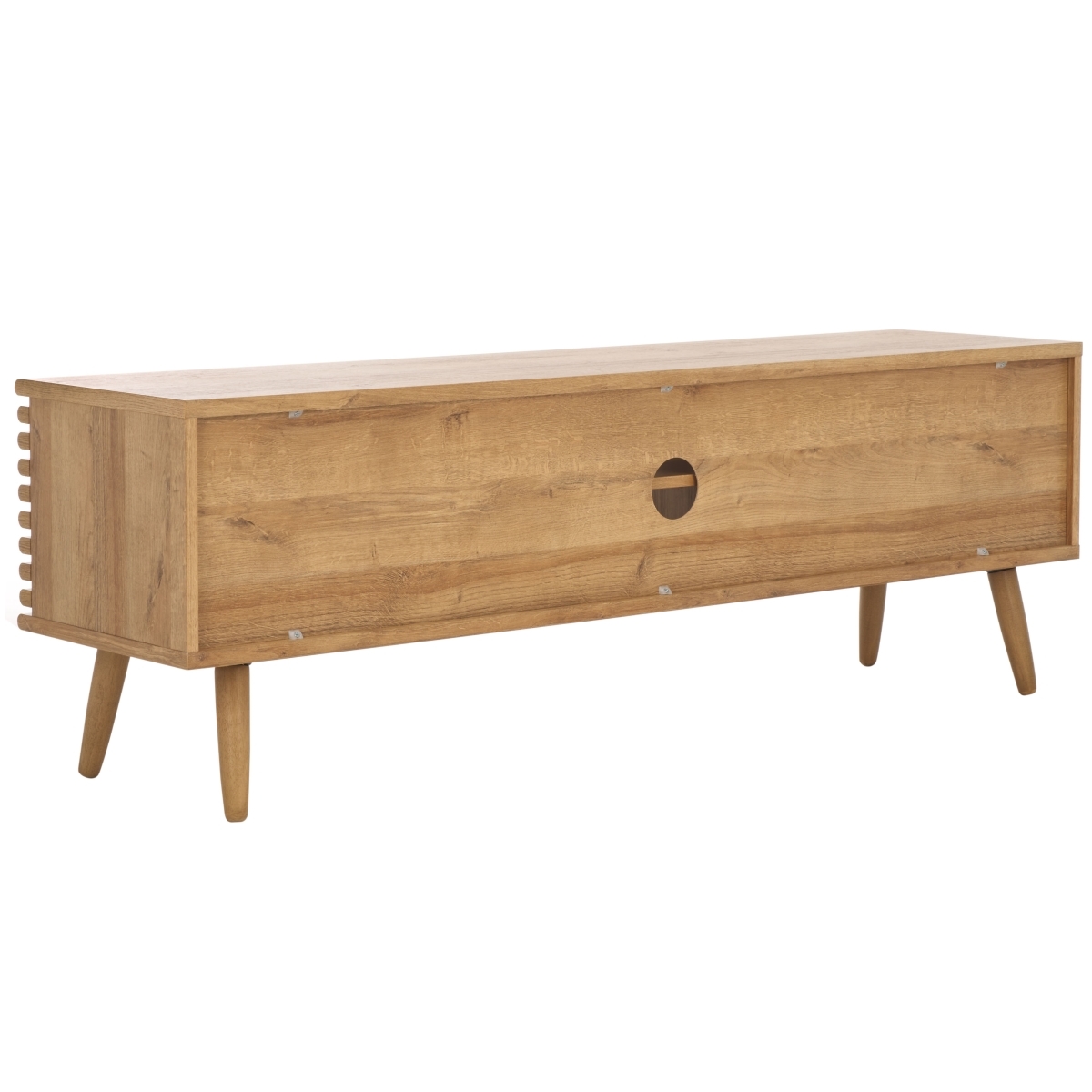 Averi 2 Door Media Stand - Rustic Oak - Safavieh - Image 8