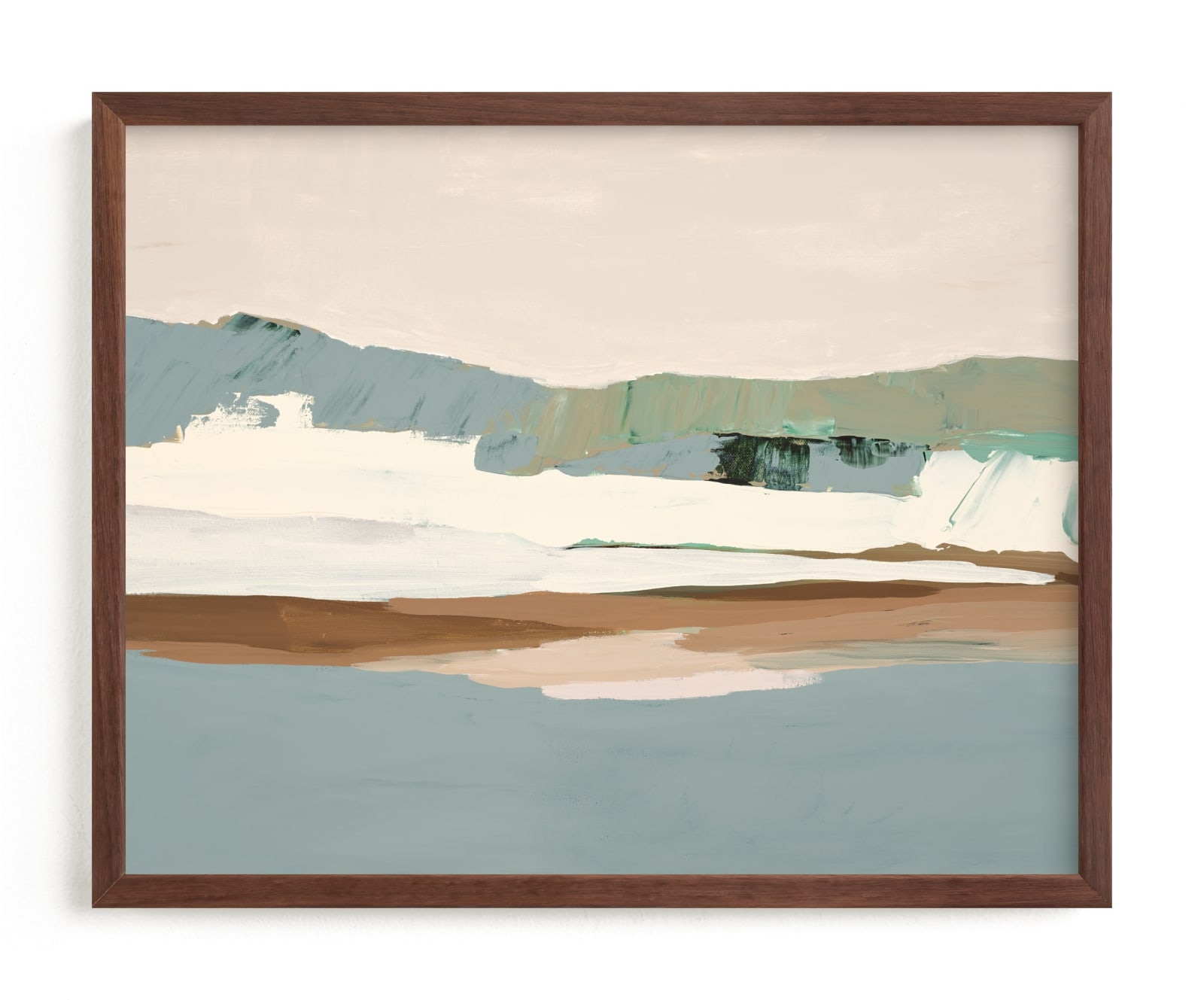 Slate Gray Seascape Limited Edition Fine Art Print 2 - Image 0
