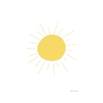 Happy Sun by - Wrapped Canvas - Image 0