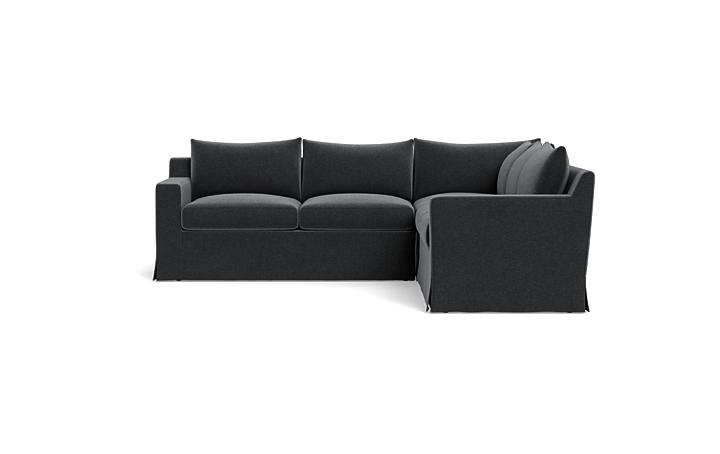 Sloan Slipcovered Corner 4-Seat Sectional Sofa - Image 0
