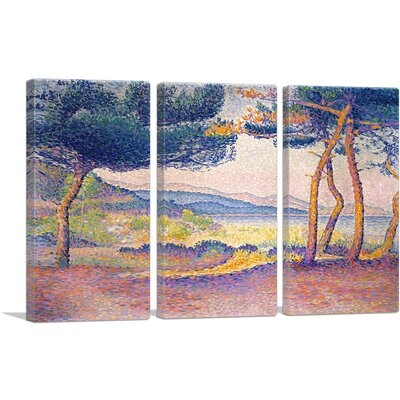 ARTCANVAS Pines Along The Shore 1896 Canvas Art Print By Henri Edmond Cross3_Rectangle - Image 0