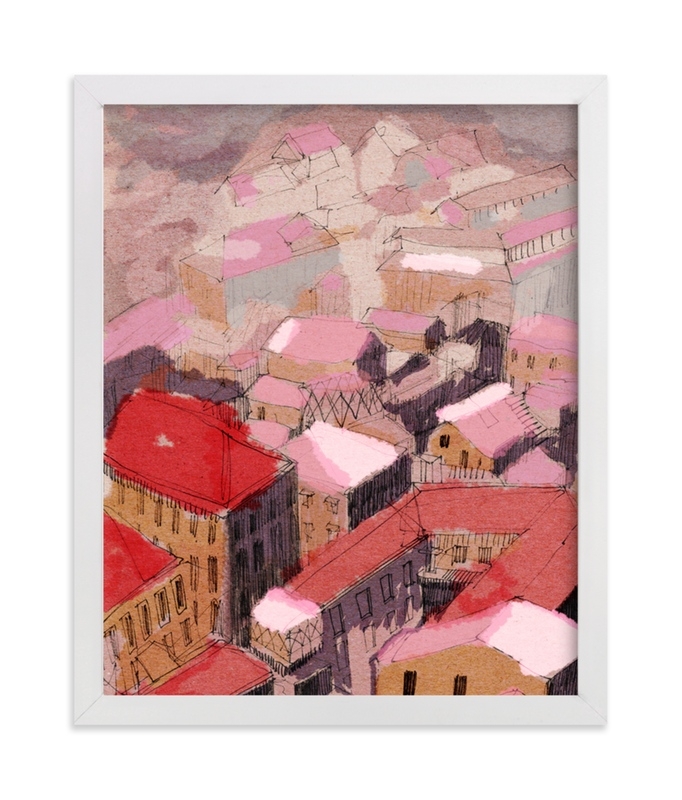 Painted Venice Cityscape Limited Edition Fine Art Print 1 - Image 0