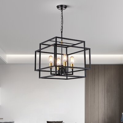 Worton 4 - Light Dimmable Chandelier - Image 0