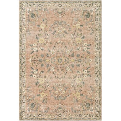 Amold Floral Cream/Pale Pink Area Rug - Image 0