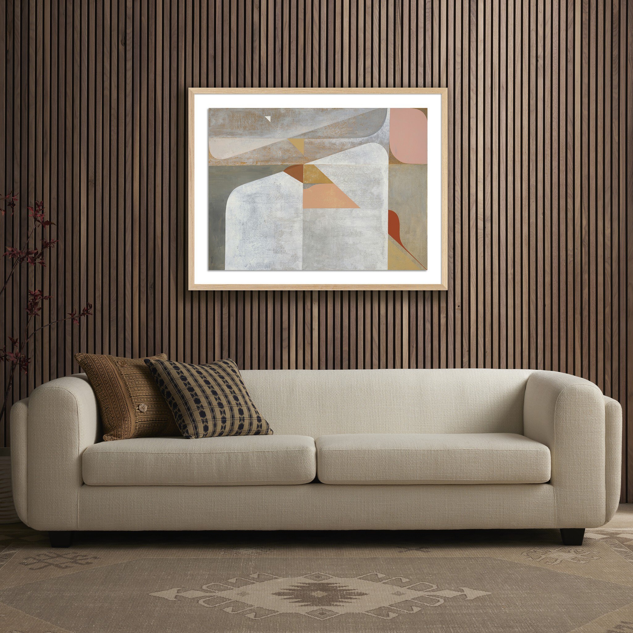 Mon Coeur Est Fort by Greg Gove - Vertical Grain 1.5 White Oak - Image 2