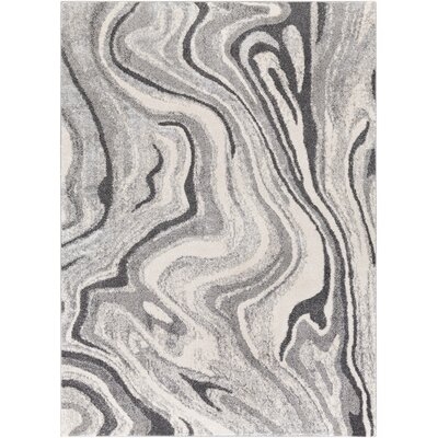 Micheline Abstract Beige Area Rug - Image 0