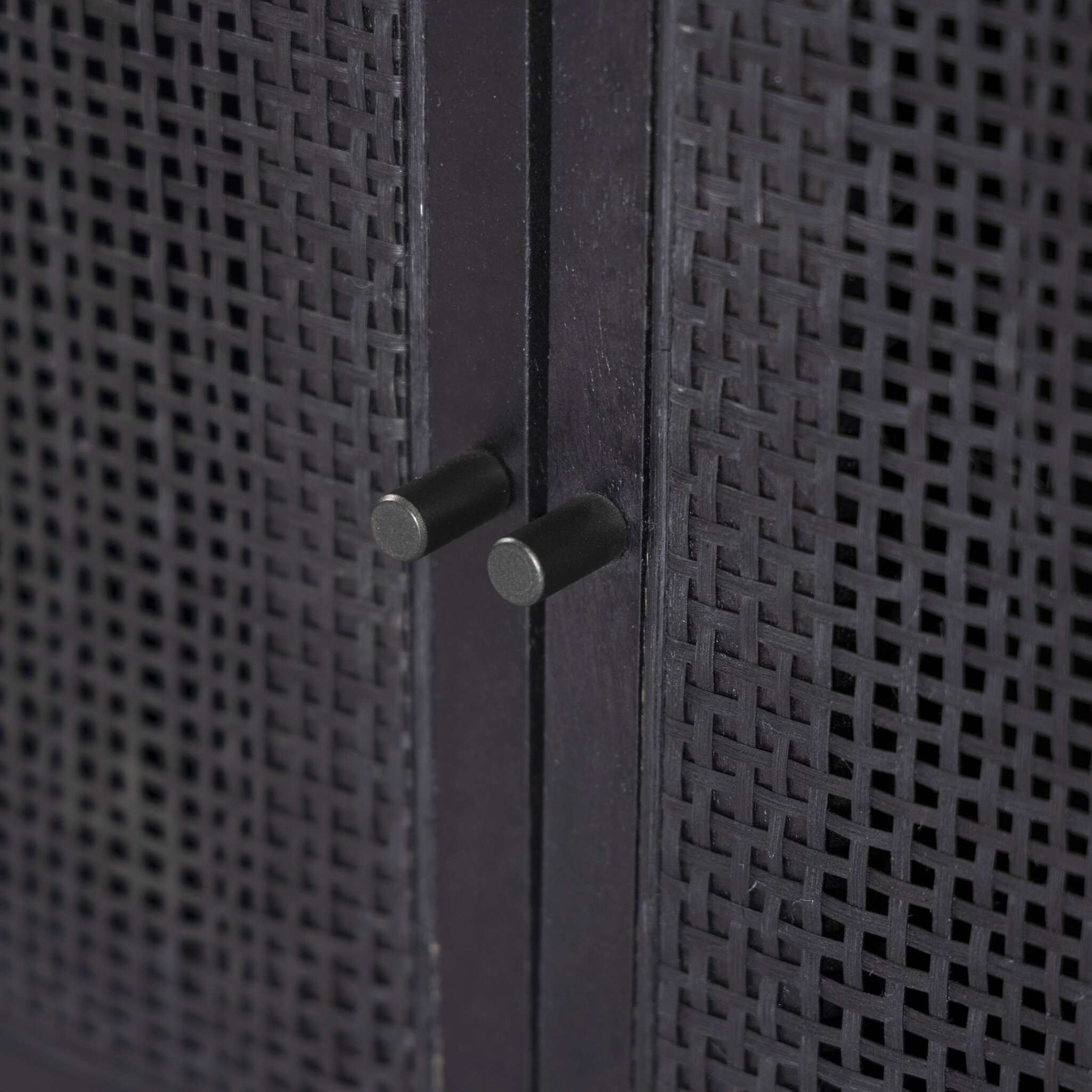 Carmel Media Console - Black Wash - Image 11