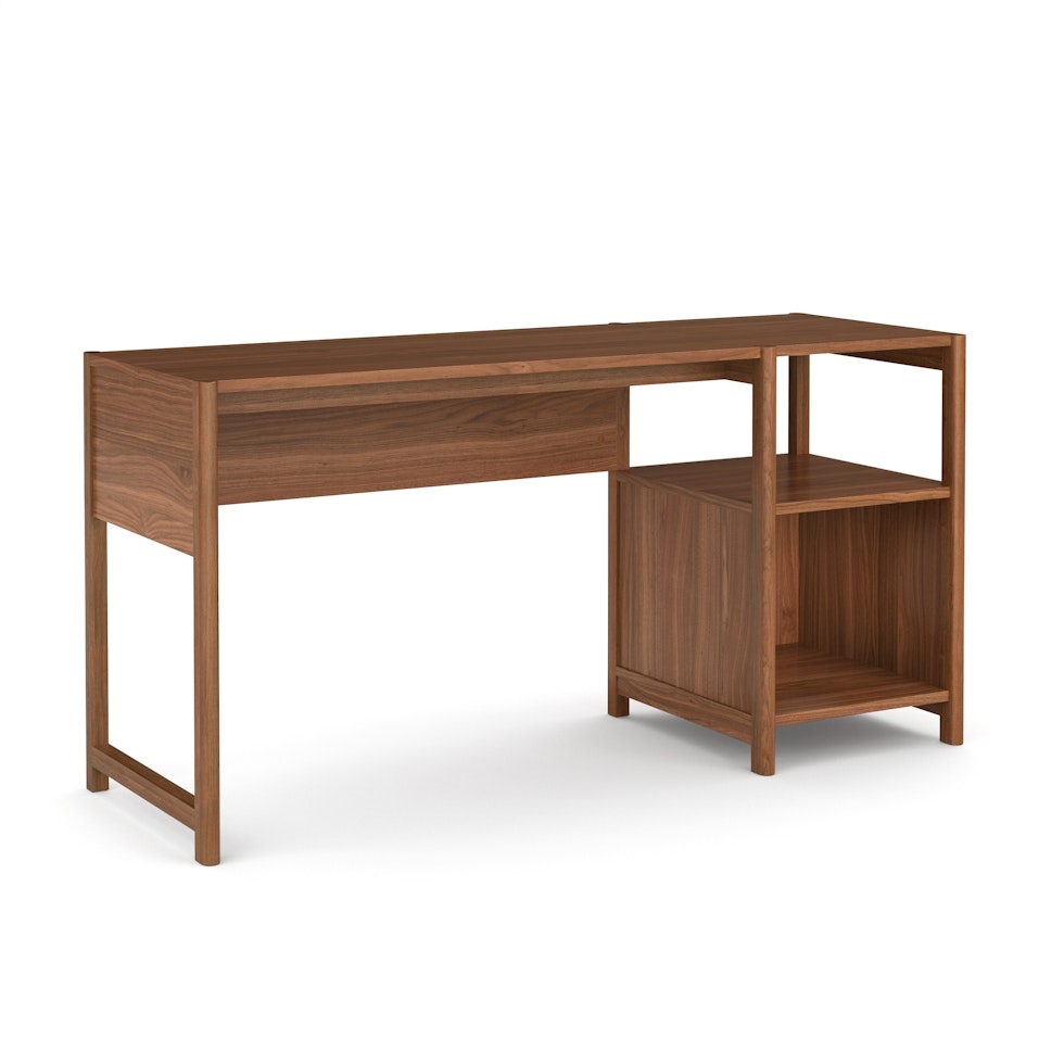 Mysen 59" Desk - Walnut - Image 0