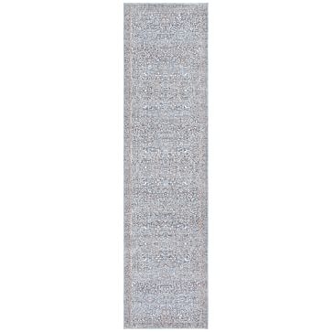 Dotted Stripes Rug, 2.5x4Gray/Beige - Image 0