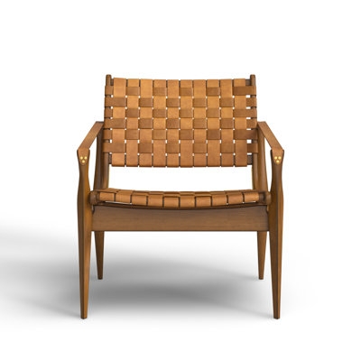 Kenan Woven-Back Armchair