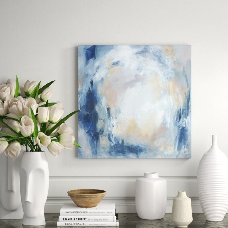Chelsea Art Studio Soft Reflections by Ann Duffy - Wrapped Canvas Painting - Image 0