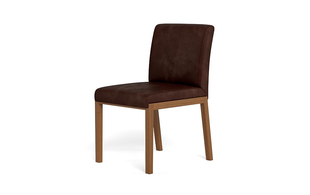 Callen Leather Wood Framed Upholstered Chair - Image 2