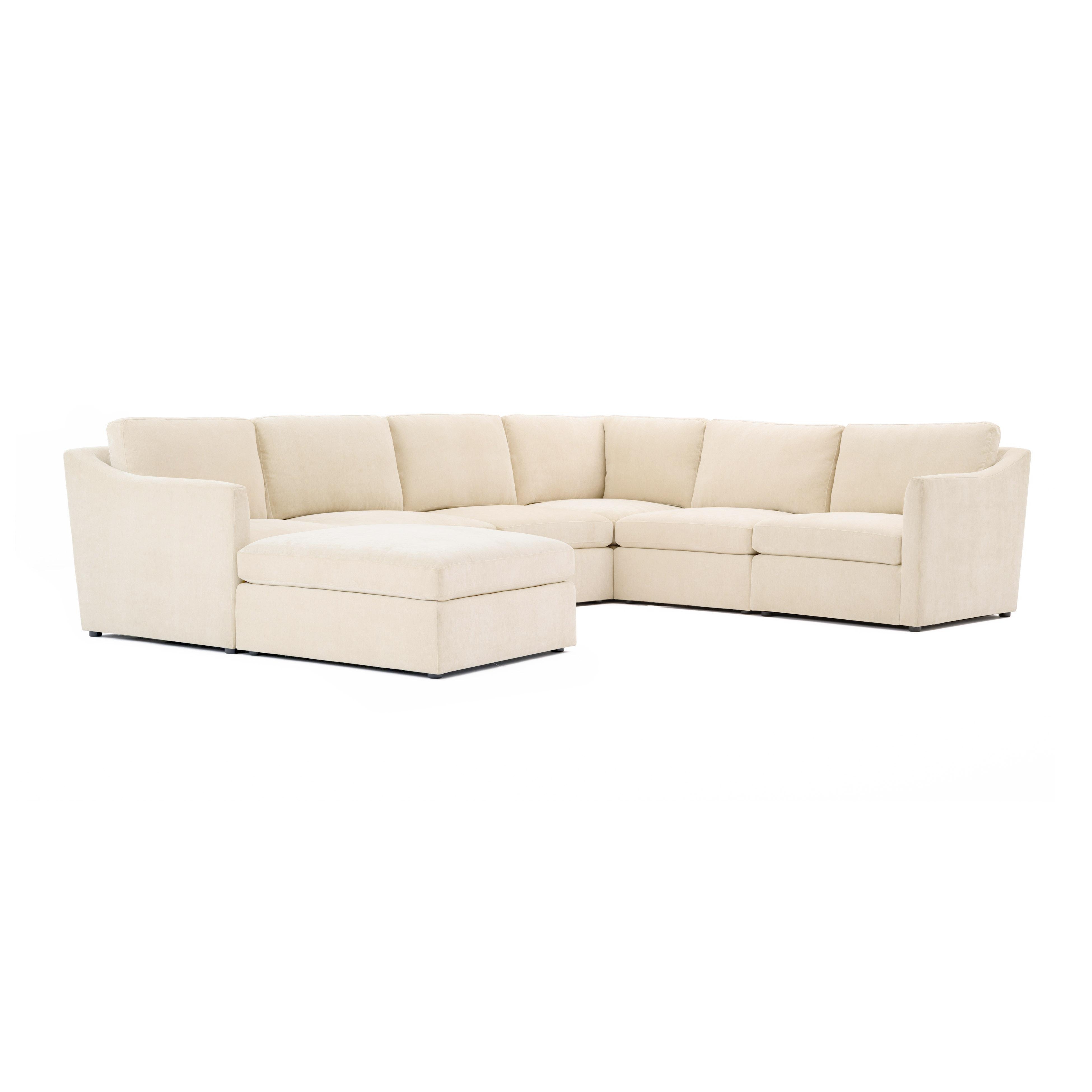 Aiden Beige Modular Large Chaise Sectional - Image 0