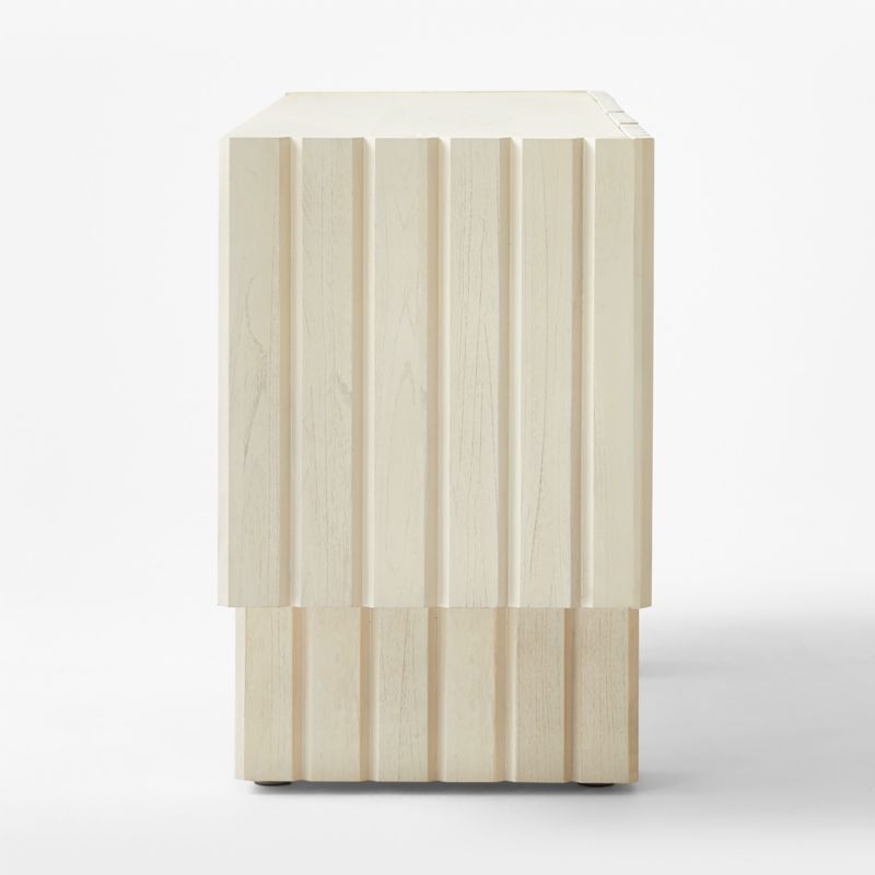 Moab 65" Light Wood Credenza - Image 4
