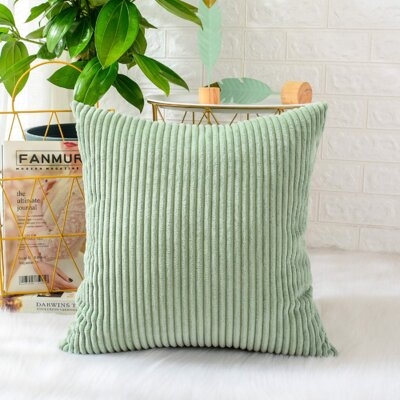 Ayedin Square Throw Pillow Cover (Set of 2) - Image 0