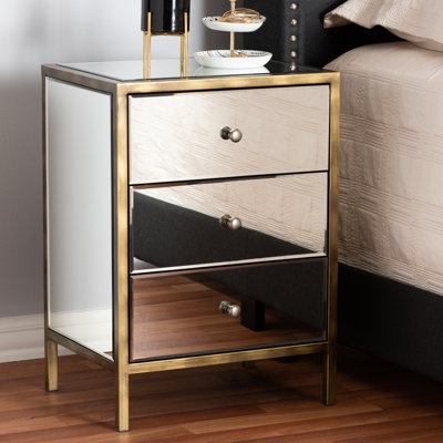 Hurley 3 Drawer Nightstand - Image 0