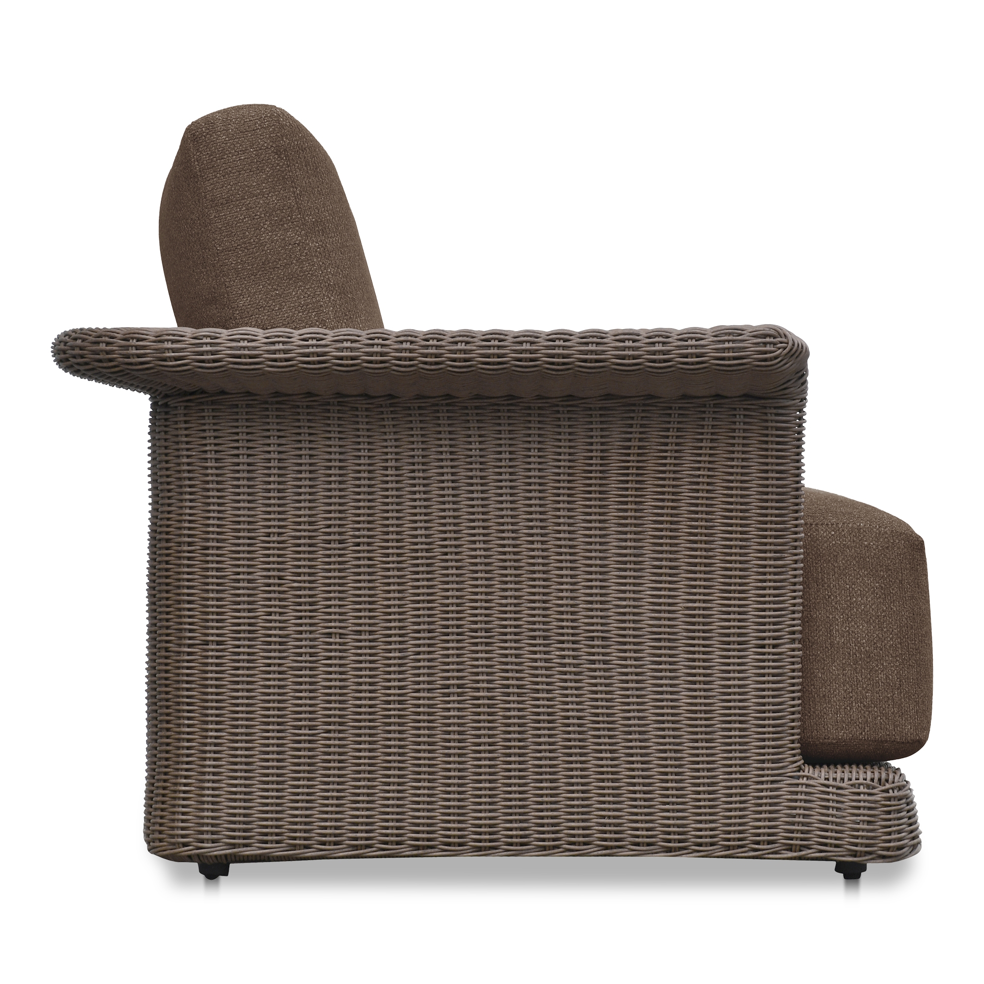 Meredith Outdoor Accent Chair Brown - Image 2
