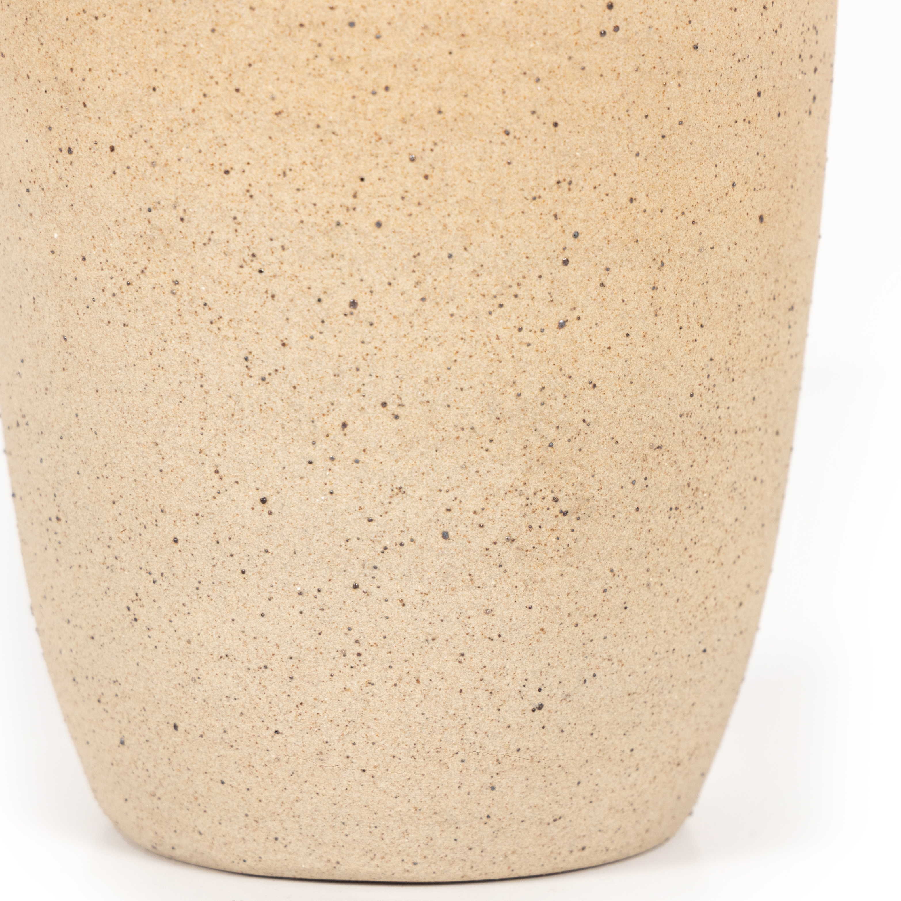 Izan Tall Vase-Natural Speckled Clay - Image 5