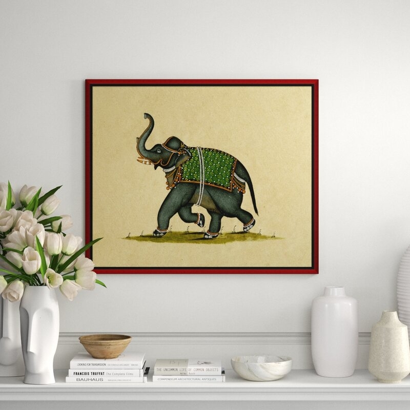 Soicher Marin Elephant - Picture Frame on Paper - Image 0