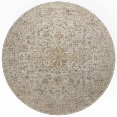 Rosemarie Floral Ivory/Natural Area Rug - Image 0