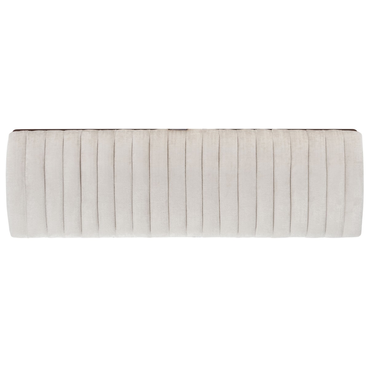 Flannery MIndonesia-Century Bench - Ivory/Dark Mahogany - Image 5