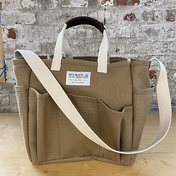 Steele Canvas Utility Tote, Khaki - Image 2