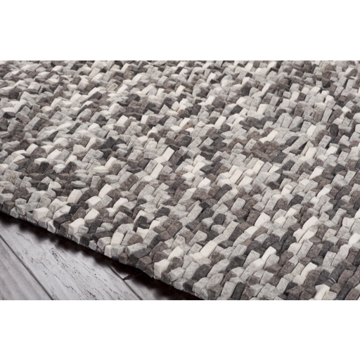 Flagstone Brown Indoor 2' x 3' Handmade Rug - Image 1