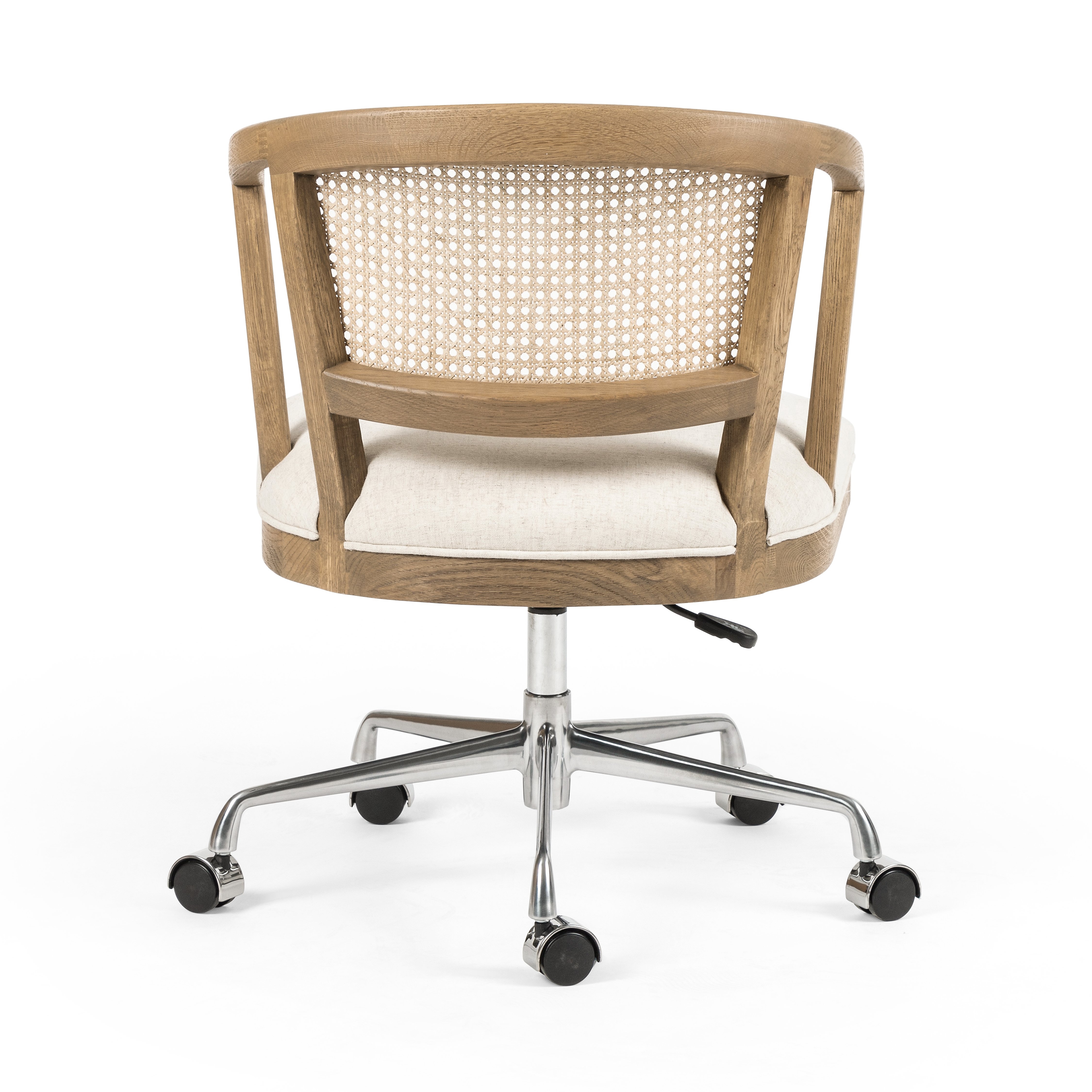 Alexa Desk Chair-Light Honey Nettlewood - Image 6