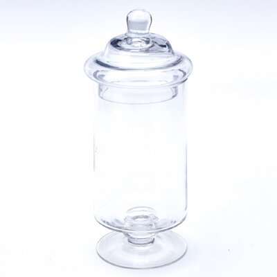 Annadell Clear 10.25" Indoor / Outdoor Glass Apothecary Jar - Image 0