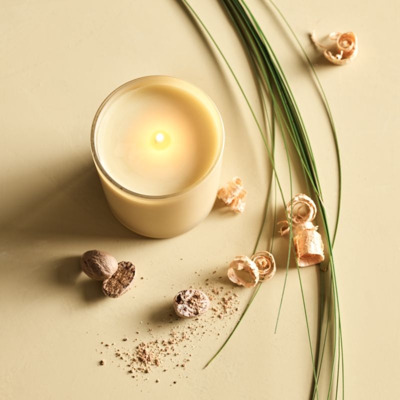 Monochrome No. 7 Pampas 1-Wick Scented Candle - Beach Grass, Nutmeg and Black Pepper - Image 1