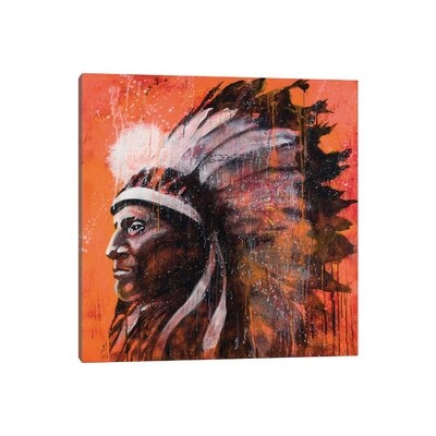 Indian VIII by Didier Chastan - Wrapped Canvas Painting - Image 0