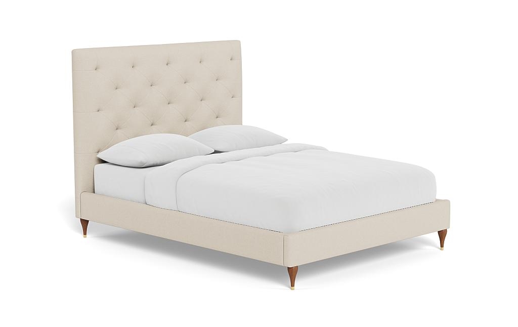 Lowen Upholstered Bed with Tufting Option - Image 1