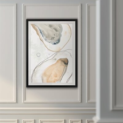 'Ocean Oysters IV' - Painting Print on Canvas - Image 0