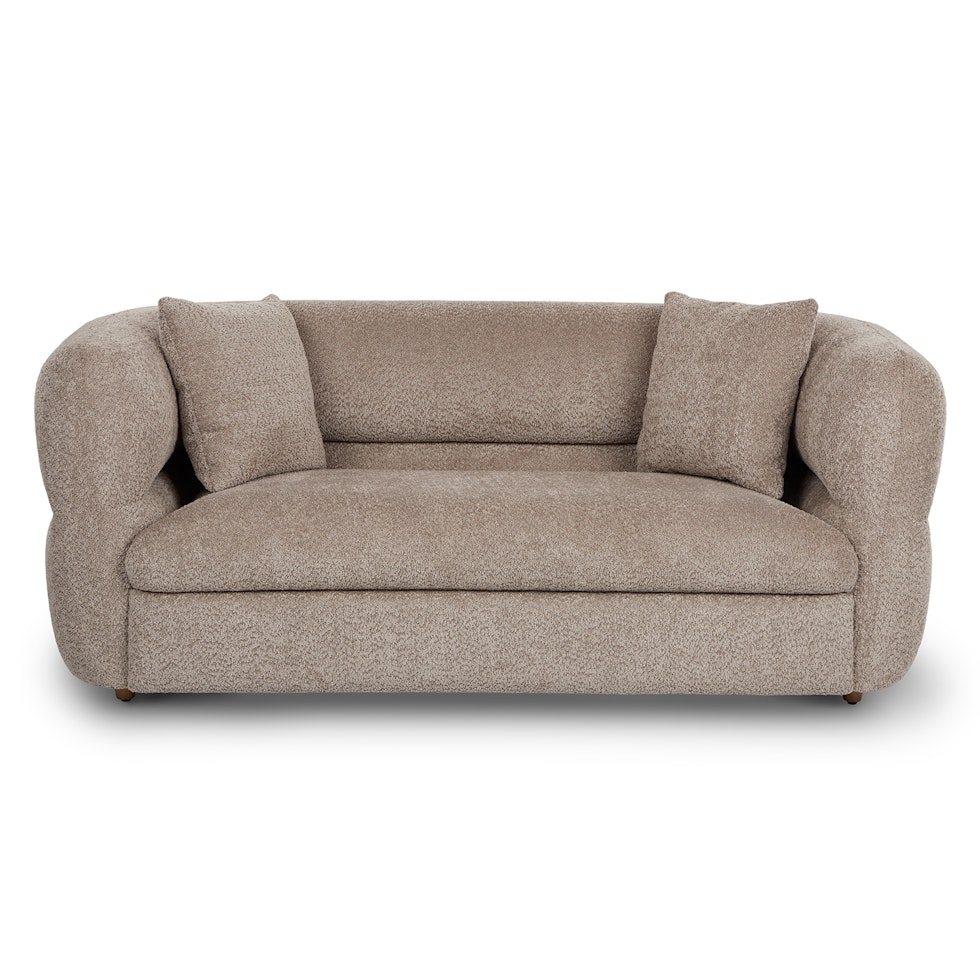 Quinn 69.5" Loveseat - Nouna Mushroom - Image 0