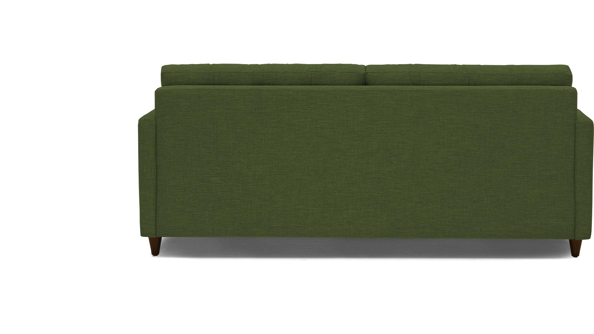 Green Eliot Mid Century Modern Sleeper Sofa - Royale Forest - Mocha - Foam - Image 4