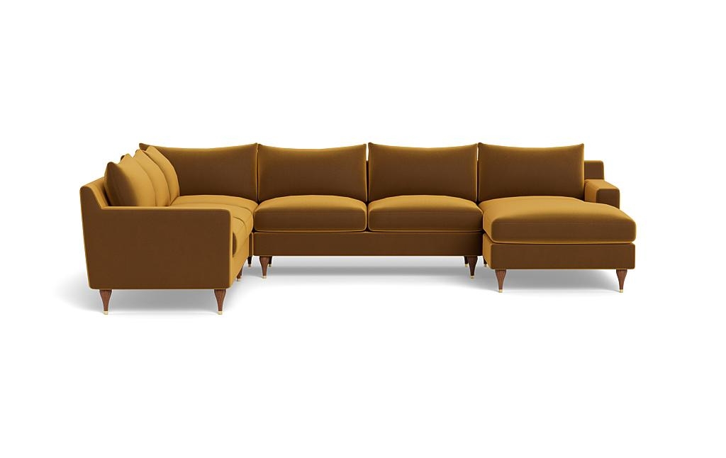 Sloan 4-Piece Corner Sectional Sofa with Right Chaise - Image 0
