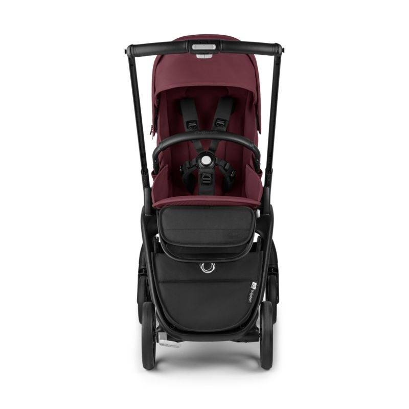 Bugaboo Dragonfly Seat Complete Dark Cherry Red with Black Frame Baby Stroller - Image 3