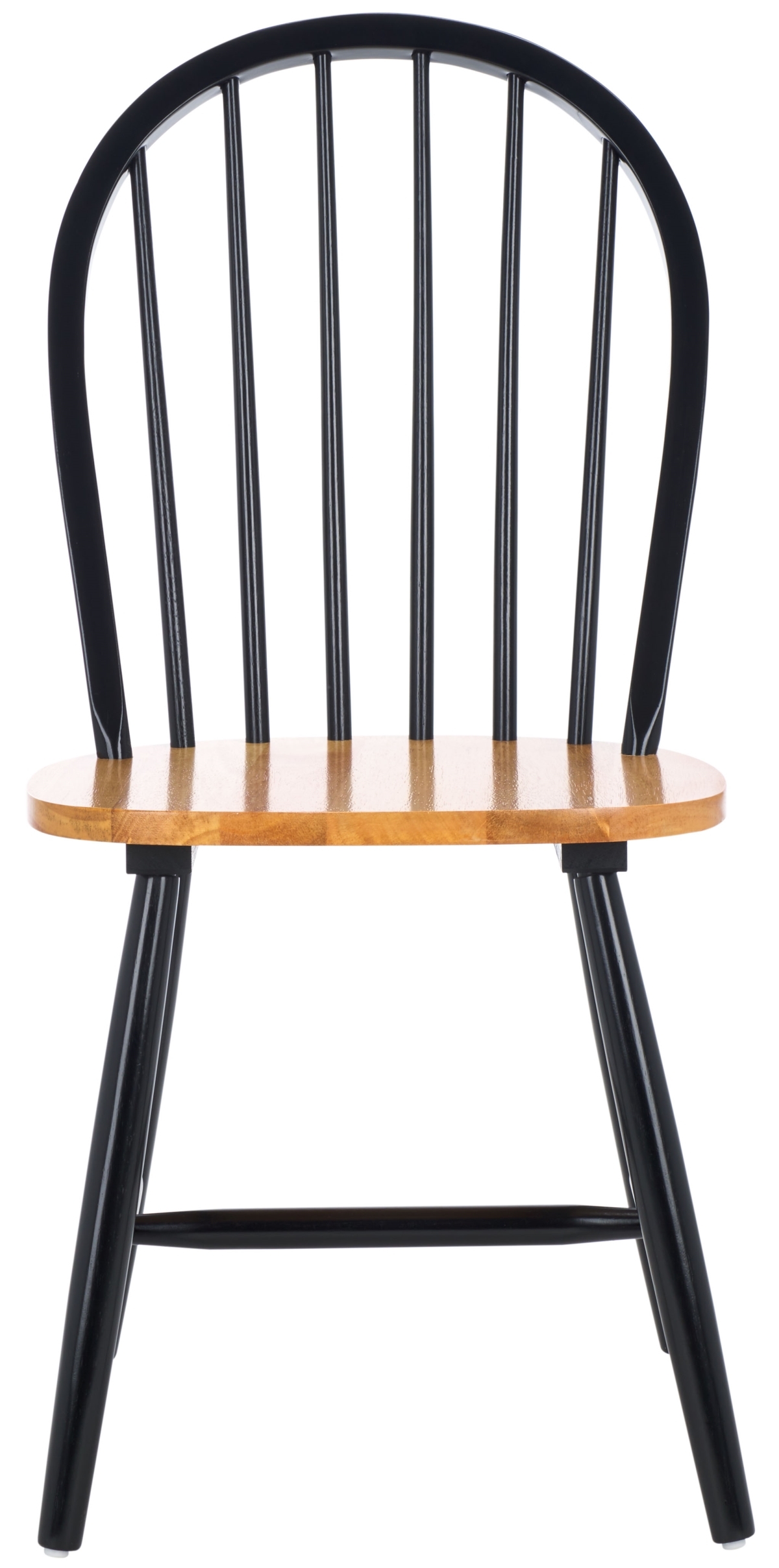 Camden Spindle Dining Chair - Natural / Black - Safavieh - Image 0