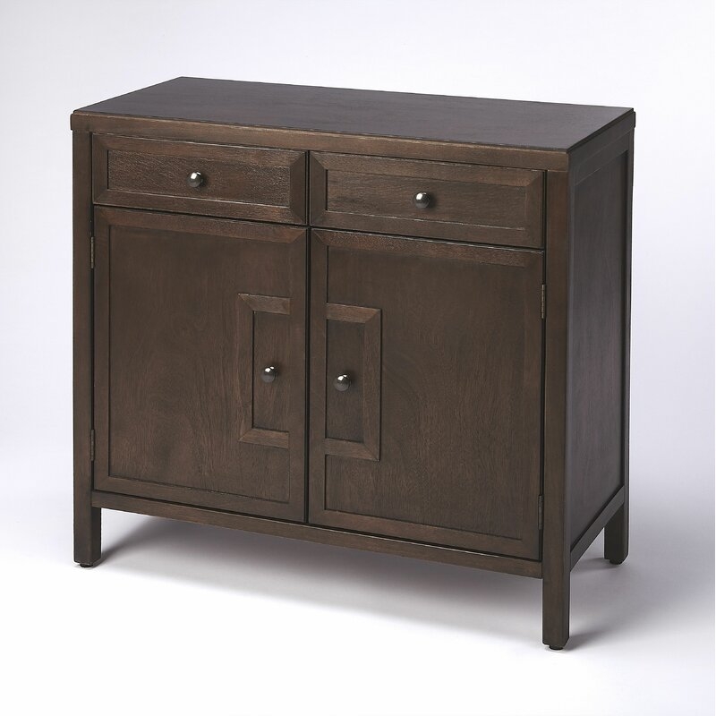 Puttenham Console 2 Drawer Accent Cabinet Color: Brown - Image 0