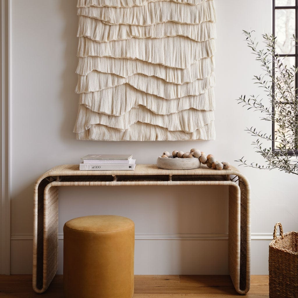 The Citizenry Penida Wicker Console Table | Natural - Image 8
