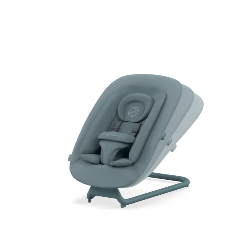 CYBEX Stone Blue Lemo 2 Baby Bouncer Chair - Image 2