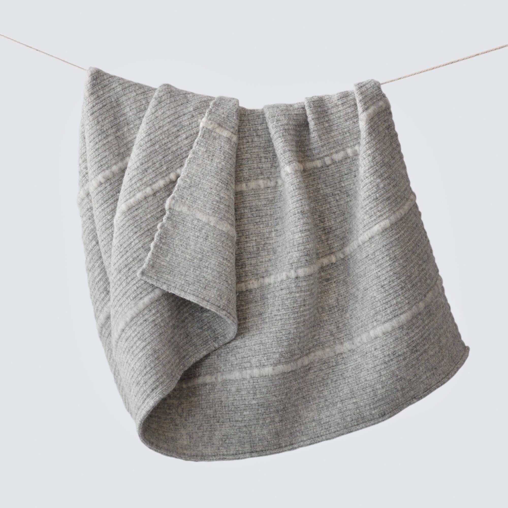 The Citizenry Contigo Chunky Wool Throw | Grey - Image 0