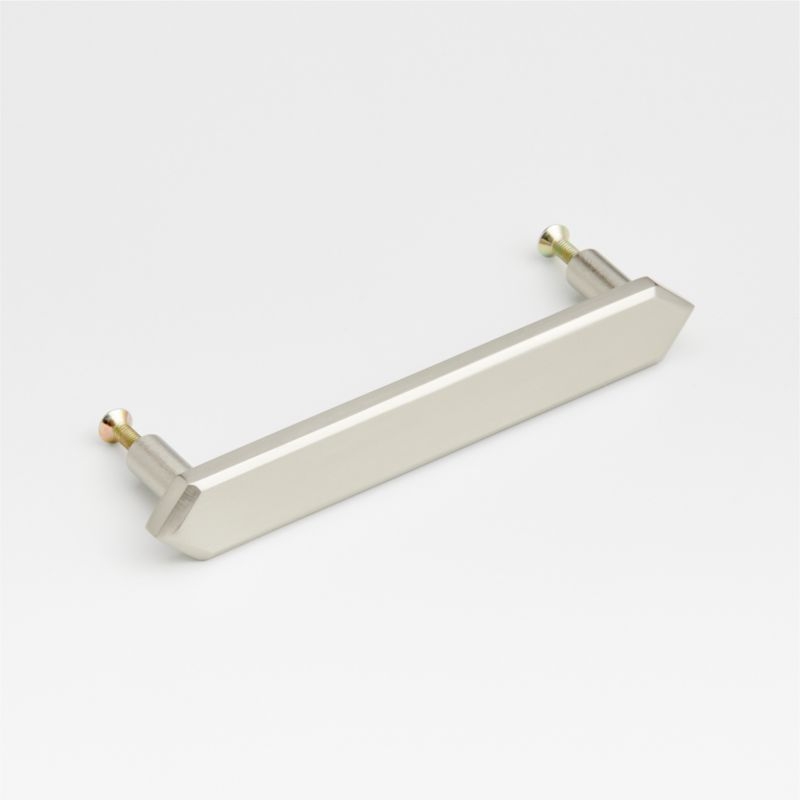 Hex 3" Brushed Nickel Bar Pull - Image 4